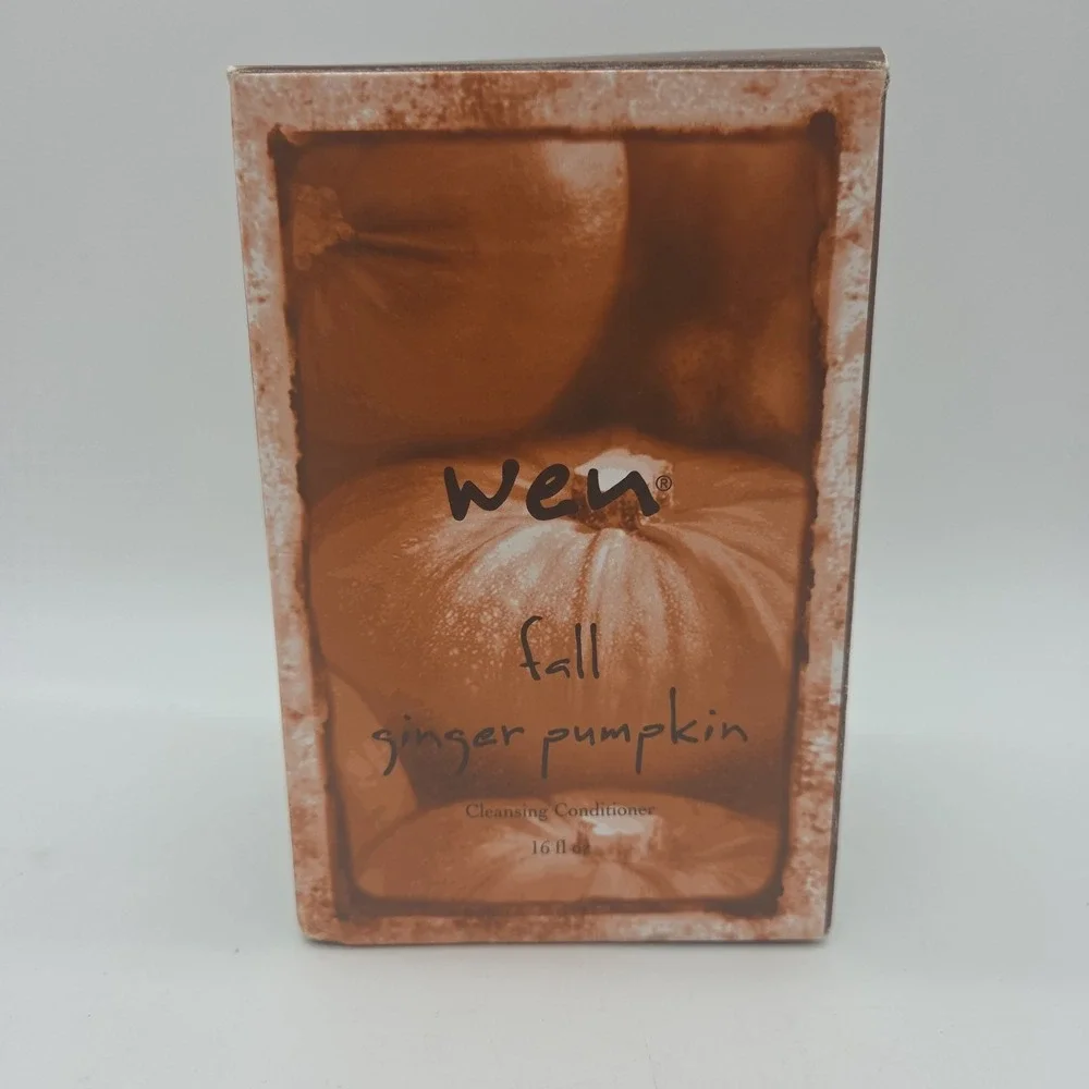 WEN Fall Ginger Pumpkin Cleansing Conditioner 16 oz NEW IN BOX